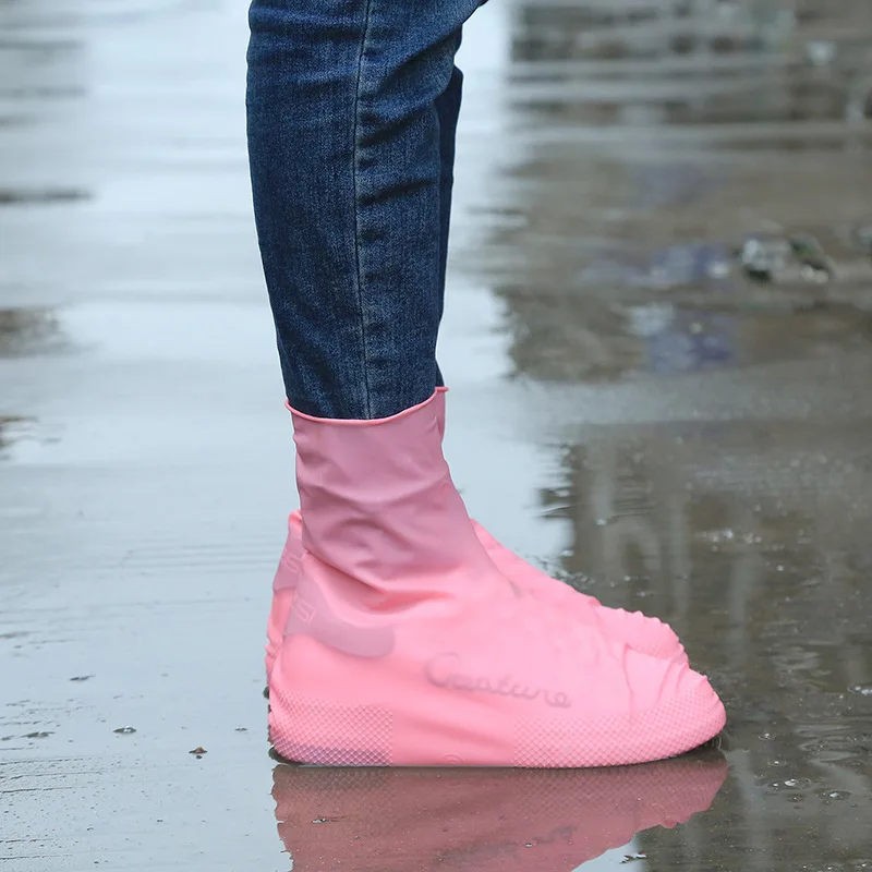 Sneaker Protector - รองเท้าฝนรองเท้ากันน้ําซิลิโคนรองเท้าUnisexป้องกันกันน้ํารองเท้ากันลื่นReusableกลางแจ้งRainy Boots