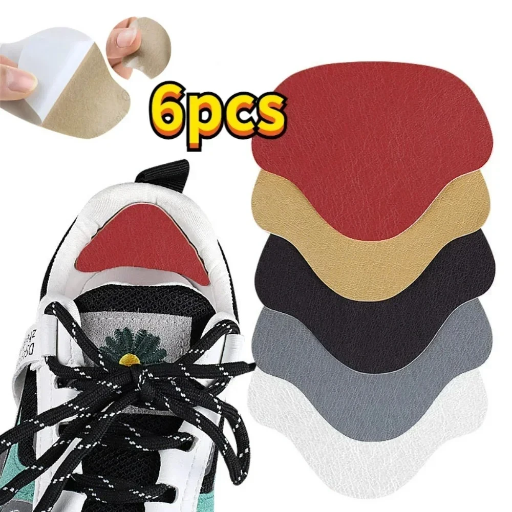 Sneaker Protector - แผ่นปะซ่อมส้นรองเท้าแบบมีกาวในตัว แผ่นป้องกันส้นรองเท้าสำหรับรองเท้าผ้าใบ ป้องกันการสึกหรอ ใช้ซ้ำได้ สำหรับส้นรองเท้าที่ฉีกขาด