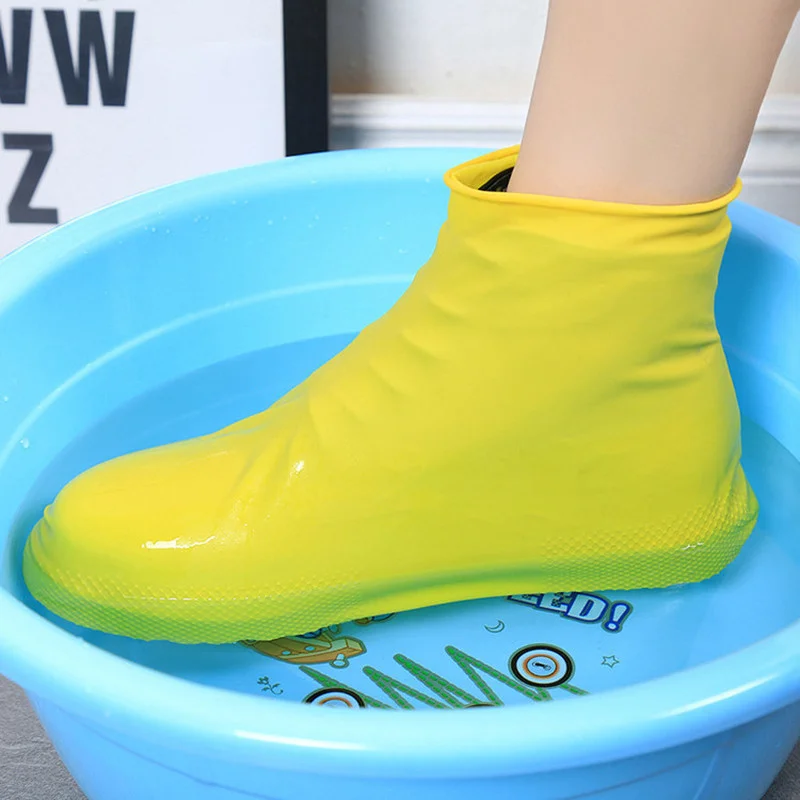 รองเท้าฝนรองเท้ากันน้ําซิลิโคน - Sneaker Protector บทวิจารณ์และราคา