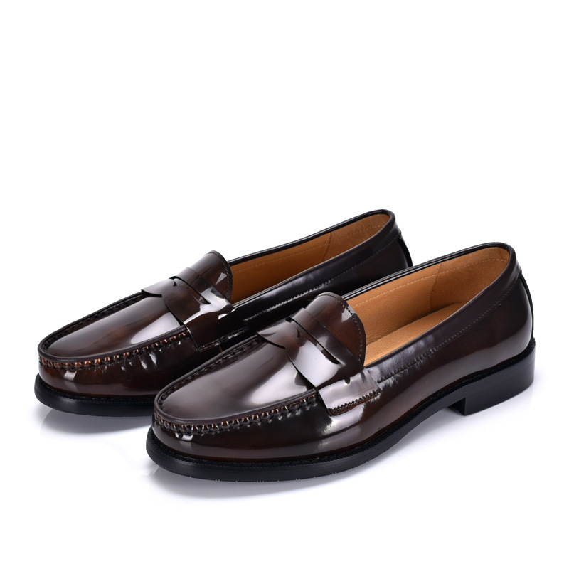 รองเท้าโลฟเฟอร์ผู้ชายแบบสวมใส่ - Leather Shoe Polish บทวิจารณ์และราคา