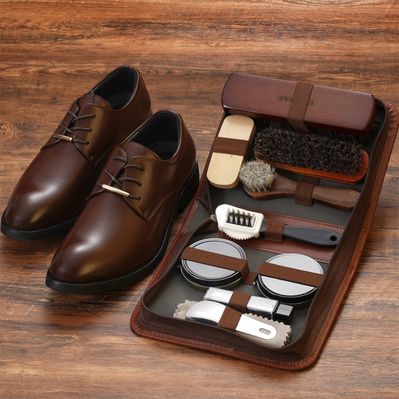 ชุดแปรงขัดรองเท้า Horsehair เค - Shoe Cleaning Brush บทวิจารณ์และราคา