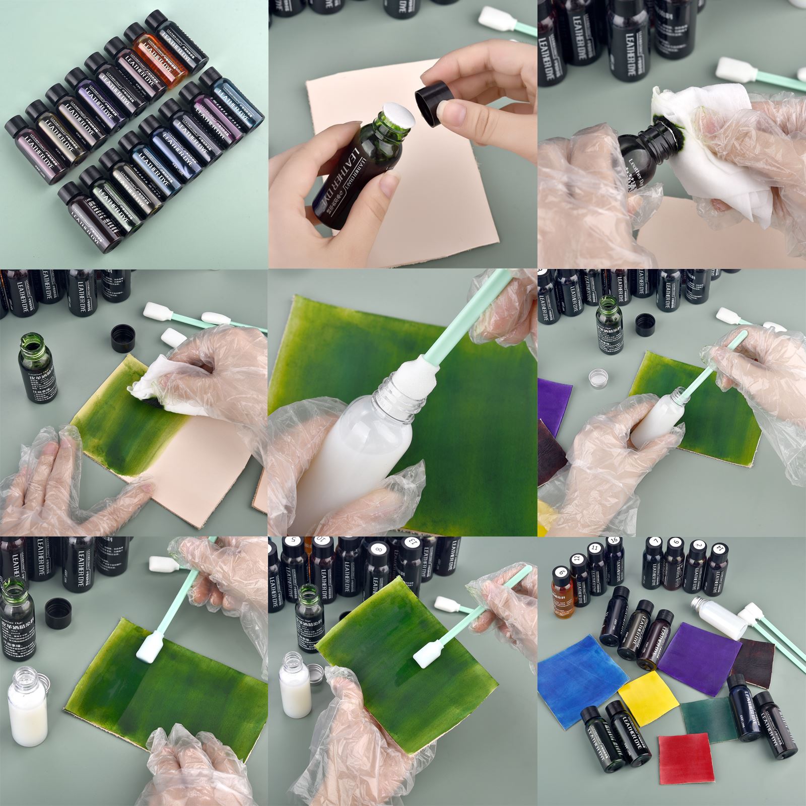 30ml ขอบหนังสีน้ํามันสีย้อมสีเ - Leather Shoe Polish บทวิจารณ์และราคา