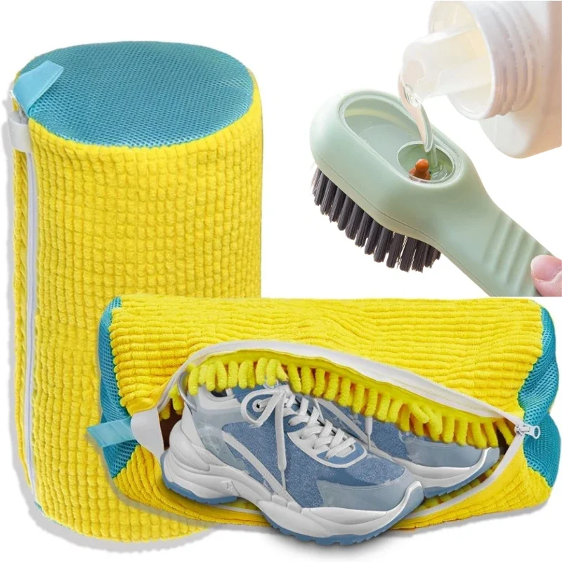 2/3PCS รองเท้าเครื่องซักผ้ากระ - Shoe Brush บทวิจารณ์และราคา
