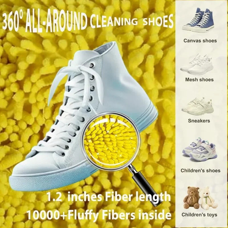 2/3PCS รองเท้าเครื่องซักผ้ากระ - Shoe Brush บทวิจารณ์และราคา