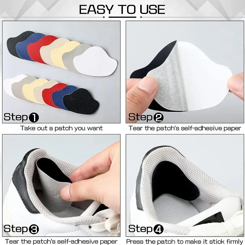 แผ่นปะซ่อมส้นรองเท้าแบบมีกาวใน - Sneaker Protector บทวิจารณ์และราคา