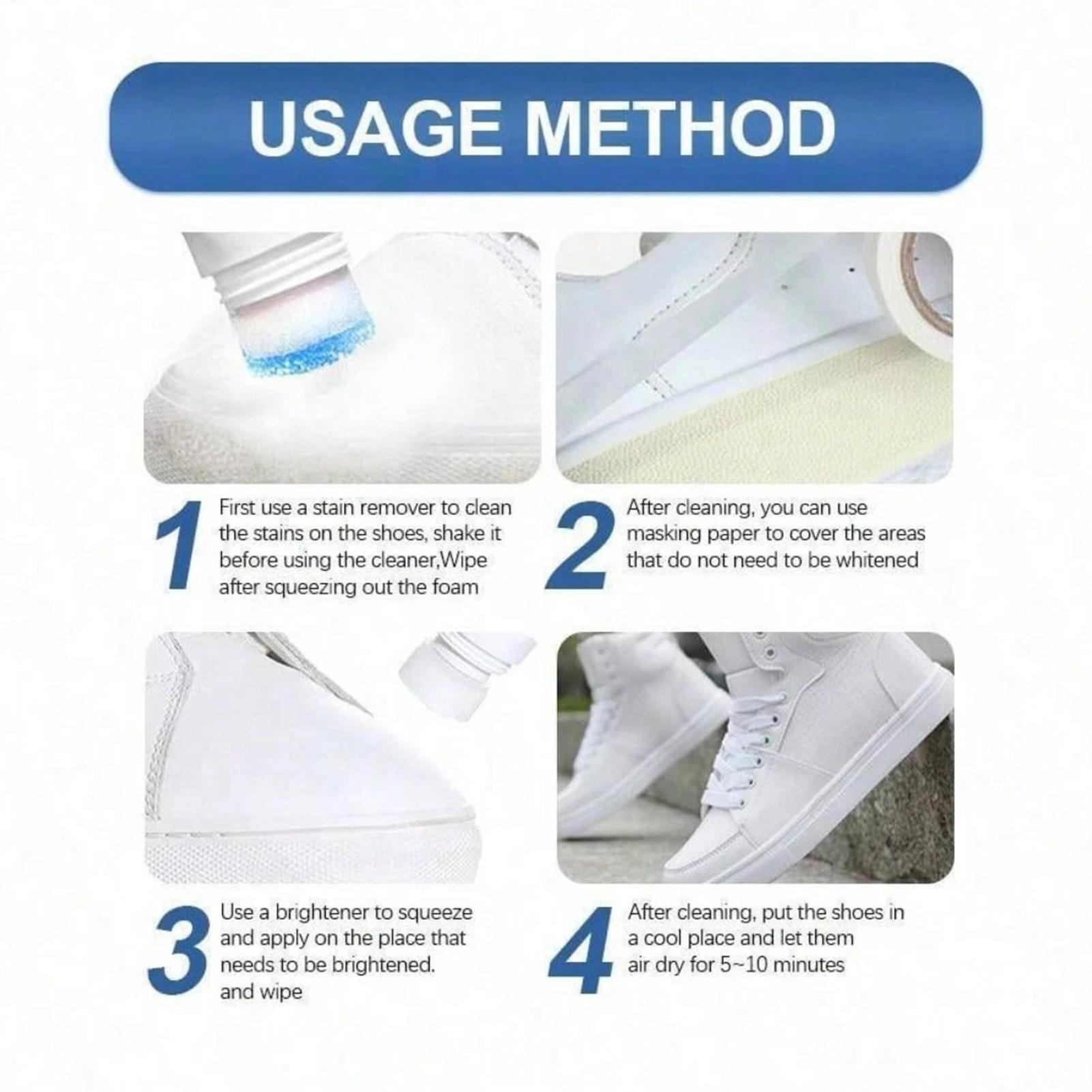 น้ำยาทำความสะอาดรองเท้าแบบไม่ต - Sneaker Care Spray บทวิจารณ์และราคา