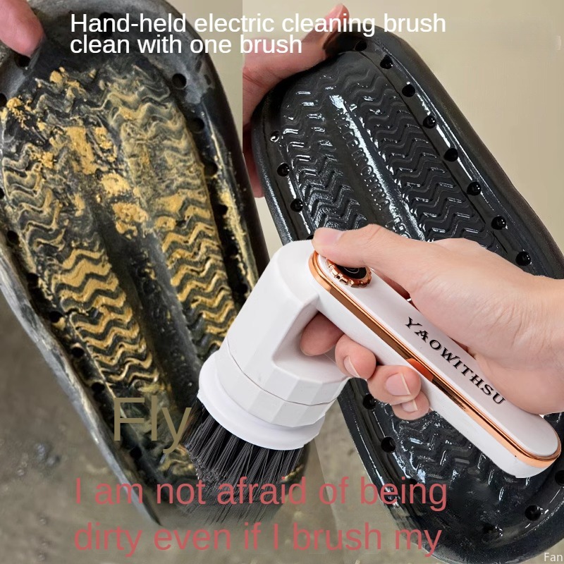 แปรงทำความสะอาดระบบไฟฟ้าแบบชาร - Shoe Cleaning Brush บทวิจารณ์และราคา